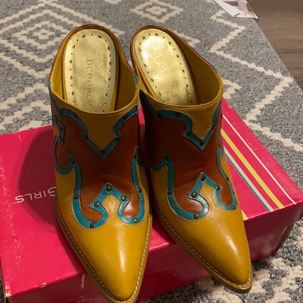 Western mules size 8.5